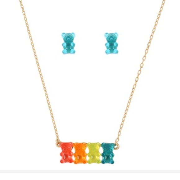 Betsey Johnson Gummy Bears Earring And 